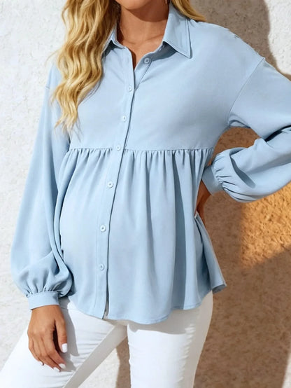 Flowy Maternity Blouse
