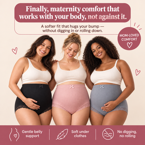 MiaBump™ Ultra-Soft Maternity Briefs