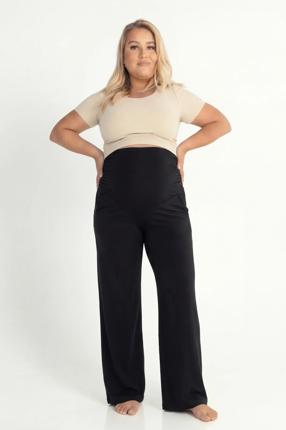 MIA BUMP Wide-Leg Pants
