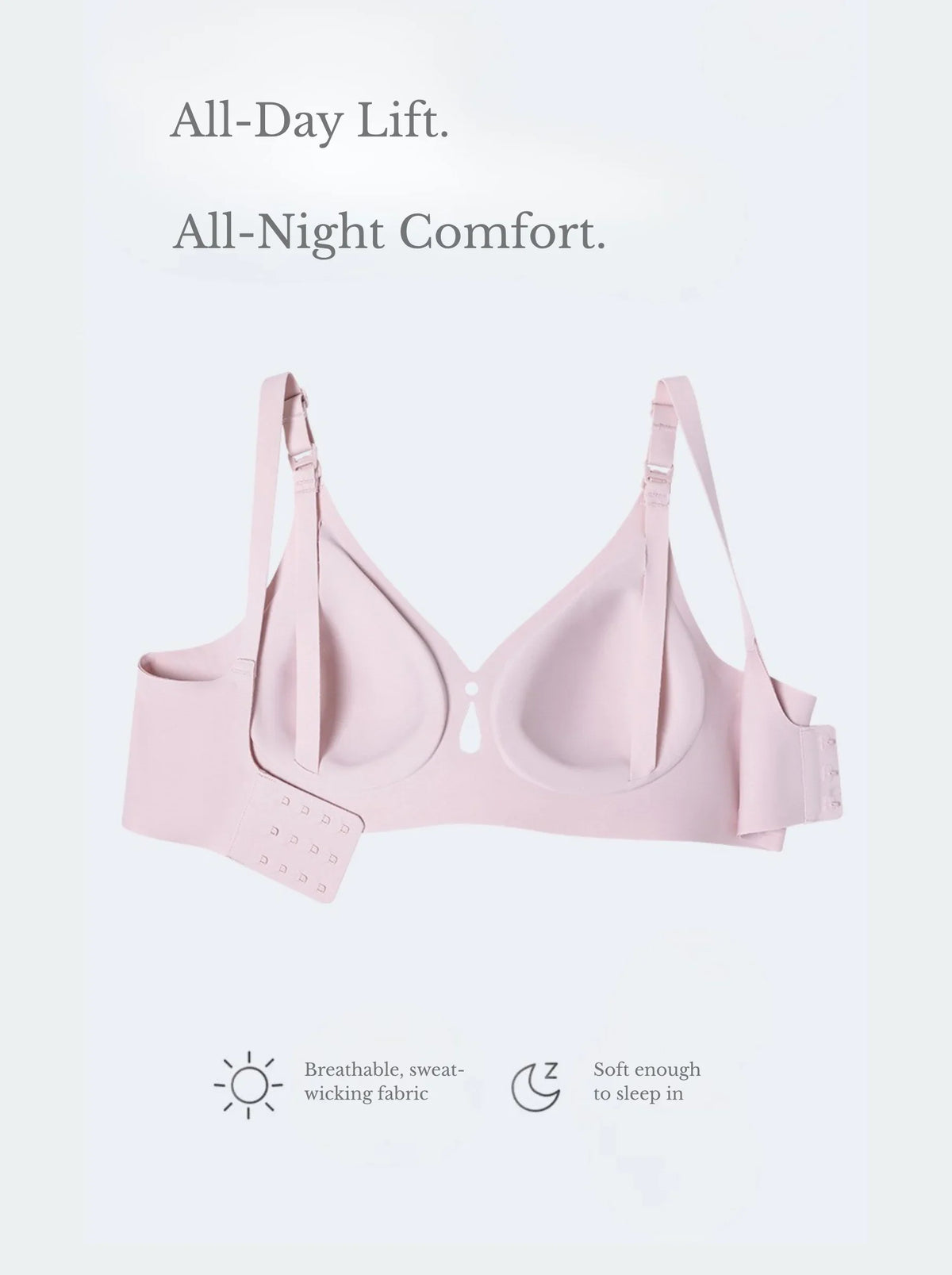 MIA BUMP™ Ultra-Soft Nursing Bra