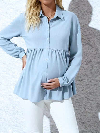 Flowy Maternity Blouse