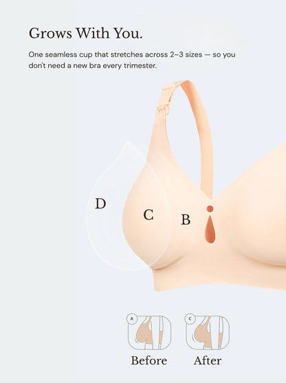 MIA BUMP™ Ultra-Soft Nursing Bra