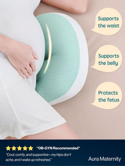 MIA BUMP™ Cozy Belly Pillow — for Deeper, Dreamier Rest