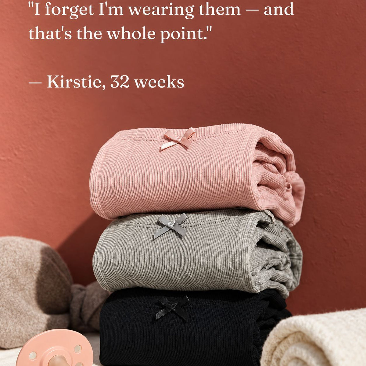 MiaBump™ Ultra-Soft Maternity Briefs