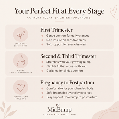 MiaBump™ Ultra-Soft Maternity Briefs