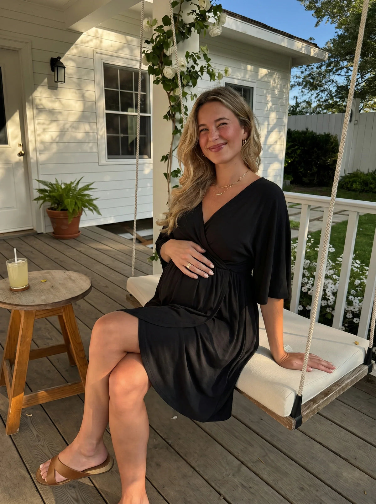 MIA BUMP™ 3-in-1 Maternity Nursing Dress & Hospital Gown