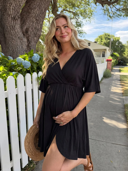 MIA BUMP™ 3-in-1 Maternity Nursing Dress & Hospital Gown