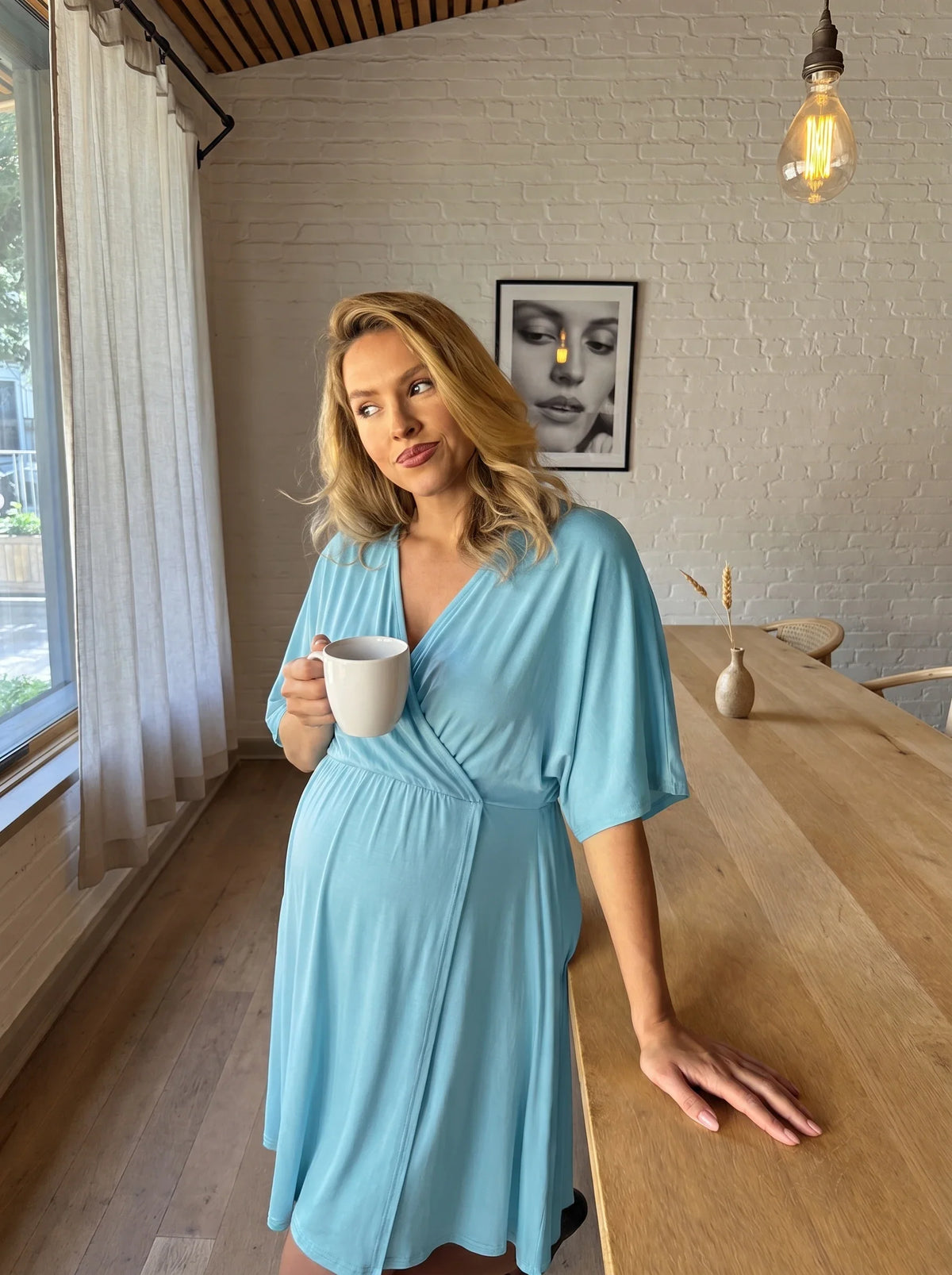 MIA BUMP™ 3-in-1 Maternity Nursing Dress & Hospital Gown