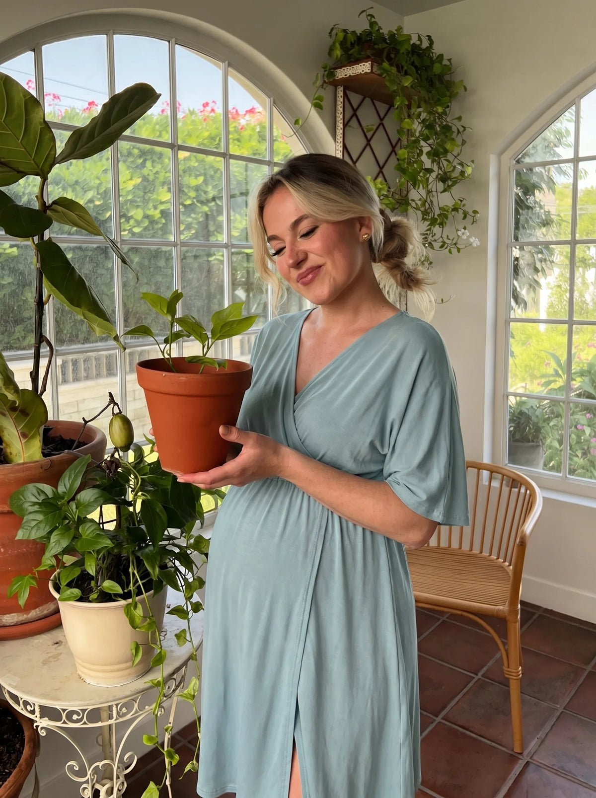 MIA BUMP™ 3-in-1 Maternity Nursing Dress & Hospital Gown