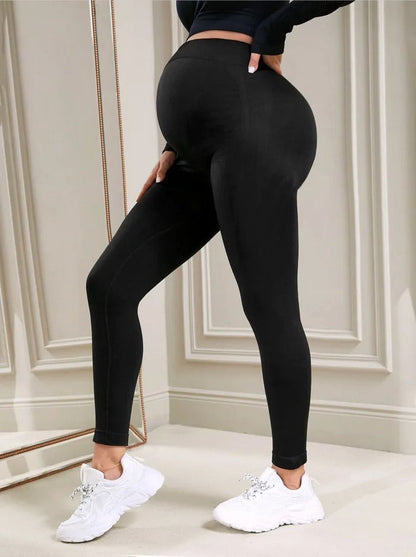MIA BUMP™ High Waist Ultra-Stretchy Maternity Leggings